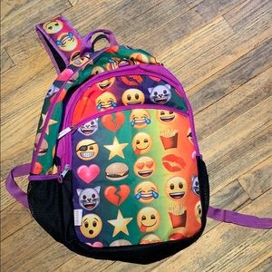 Big assorted emoji backpack